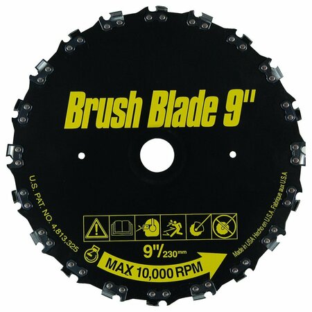 A & I PRODUCTS BLADE-BRUSH, 9 9.5" x9.5" x1" A-B1BB777